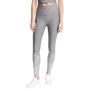 Ombre Beyond Yoga Gray Printed High-Waisted Leggin midi medium
